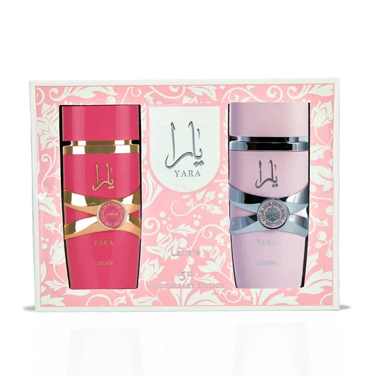 Coffret Yara Candy & Yara Rose 2X100ml